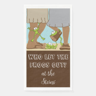 En Papier Serviette D'Invité Pâque serviettes Bcgd Les Greno