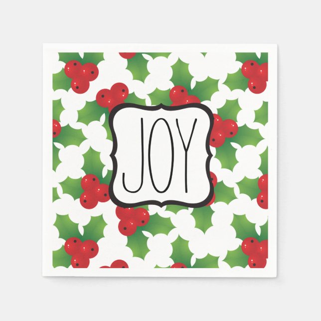 EN PAPIER SERVIETTE POUR FESTIVITÉ DE NOËL (Devant)