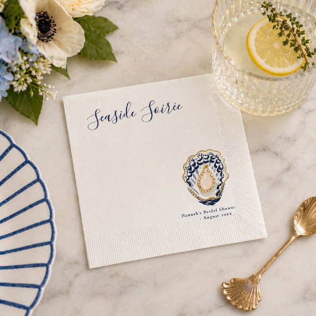 En Papier Serviette pour la Soirée de Mariage Côtière au Bor (Créateur téléchargé)