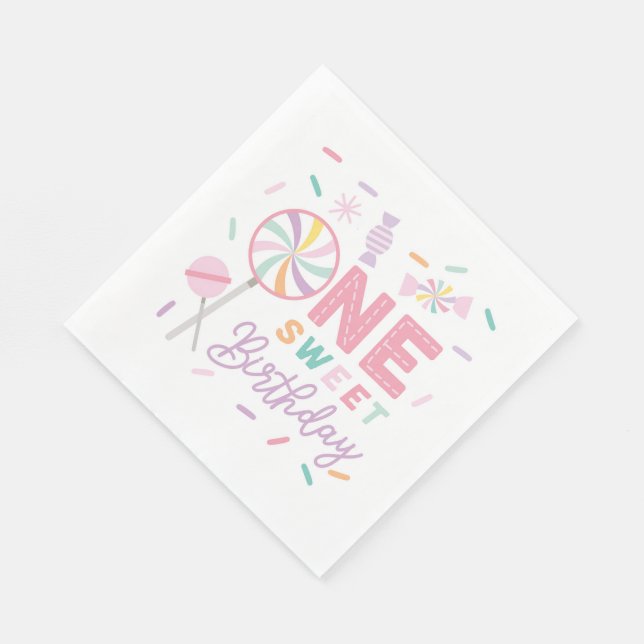En Papier Serviette pour un joyeux anniversaire déjeuner (Coin)