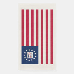En Papier Serviette USA Betsy Ross 250e anniversaire 1776-20
