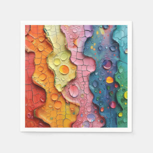 En Papier Texture Abstraite colorée serviette