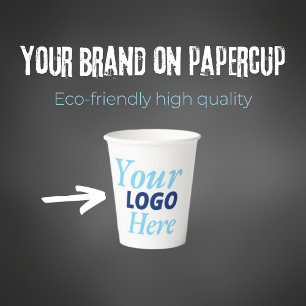 En Papier Votre logo ici, Gobelets pour restaurants, Cafés