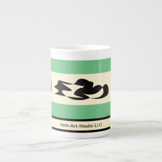 En Porcelaine Bone China, Heth-Art-Studio LLC café ou tasse de t
