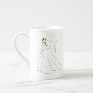 En Porcelaine Duchesse de tasse royale de mariage de Cambridge