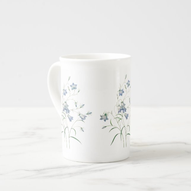 En Porcelaine Jacinthes des bois par la tasse botanique de (Devant gauche)