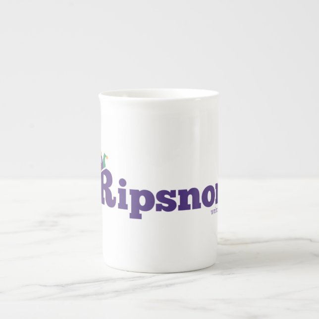 En Porcelaine La tasse de Ripsnorter (Devant)