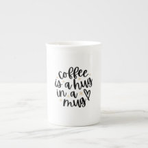 Le café est un câlin dans une tasse Citation drôle