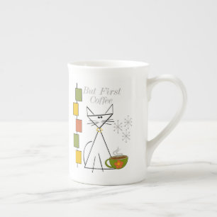 En Porcelaine Mais la première tasse de café
