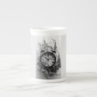 Tasse à café avec une vieille époque