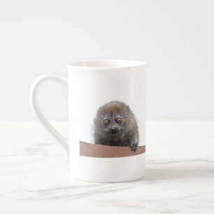 En Porcelaine Tasse bébé lémurien
