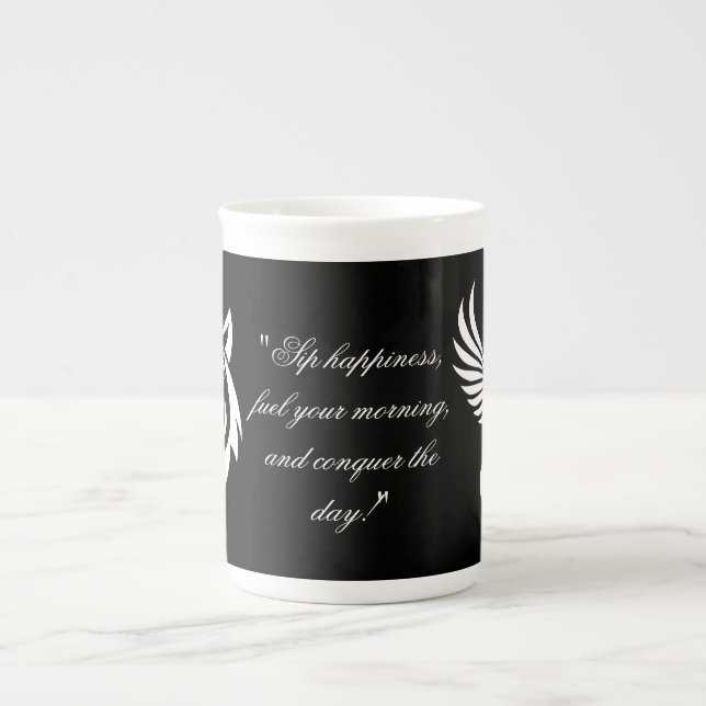 En Porcelaine Tasse Boost du Matin (Devant)