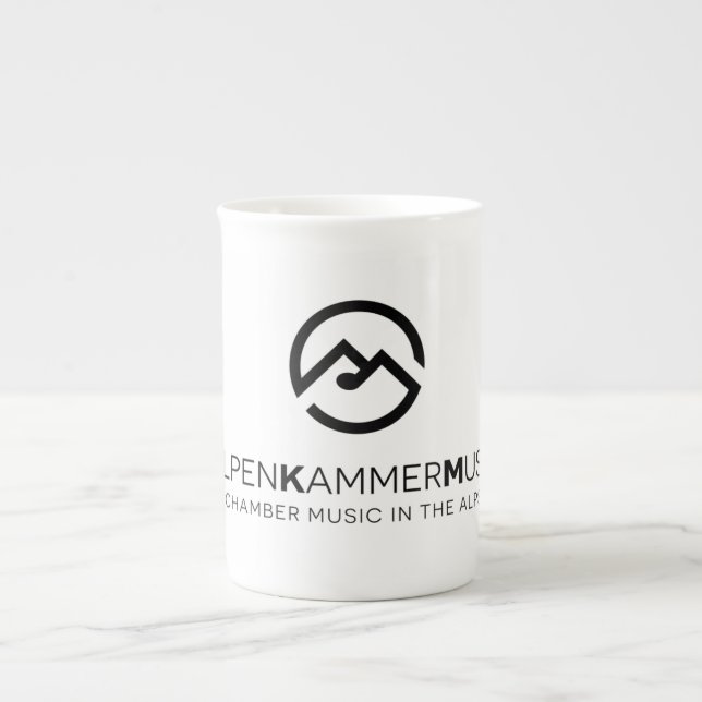 En Porcelaine Tasse d'AKM (Devant)