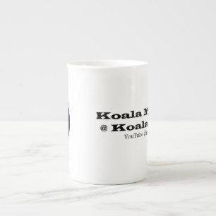 En Porcelaine Tasse de boisson musicale Koala