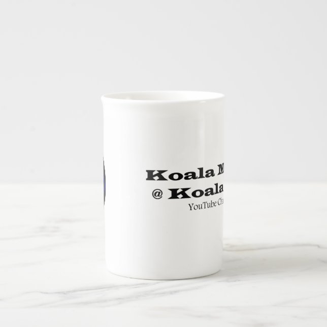 En Porcelaine Tasse de boisson musicale Koala (Devant)