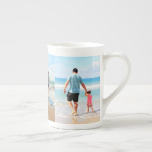 En Porcelaine Tasse de café personnalisée avec collage de photos