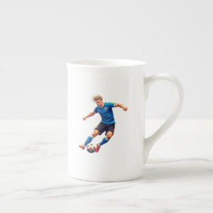 En Porcelaine Tasse de café pour fan de football élégant