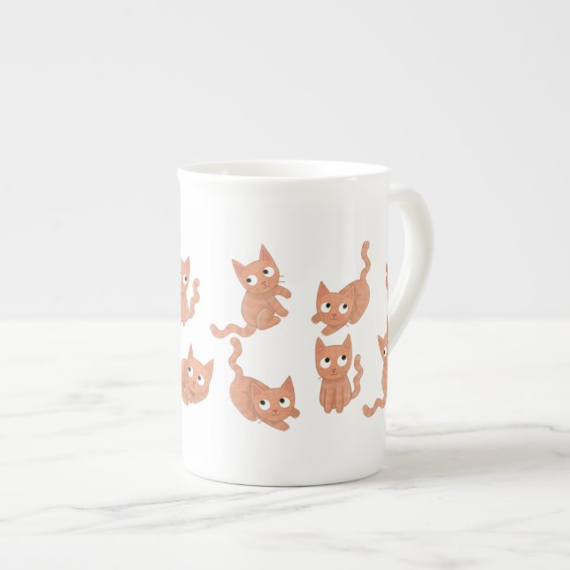 En Porcelaine Tasse de chine osseuse (Devant droit)