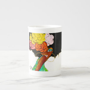 En Porcelaine Tasse de couture de Cocos