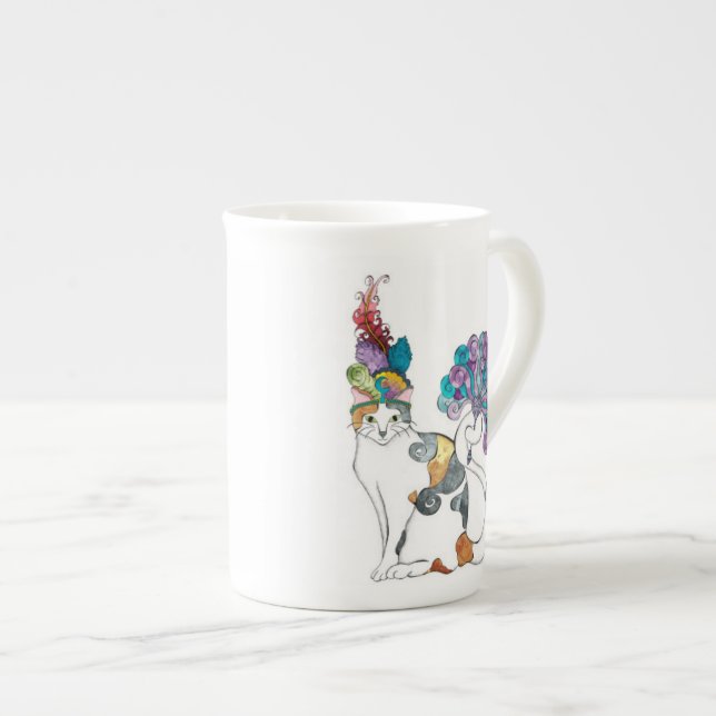 En Porcelaine Tasse de Gretel Chine (Devant droit)