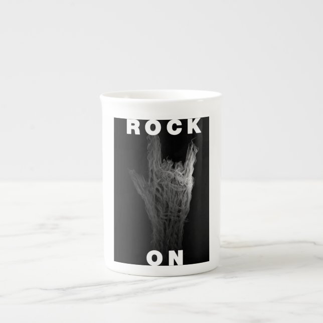 En Porcelaine Tasse de roche (Devant)