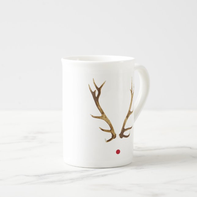 En Porcelaine Tasse de Rudolph Antler (Devant droit)