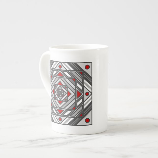 En Porcelaine Tasse de spécialité à vision tunnel (Devant gauche)