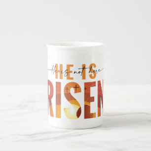 En Porcelaine Tasse de spécialité de foi de la résurrection de J