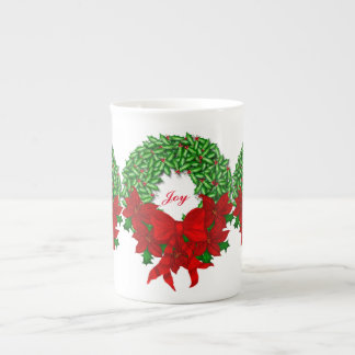 En Porcelaine Tasse de vacances de paix de joie d'amour