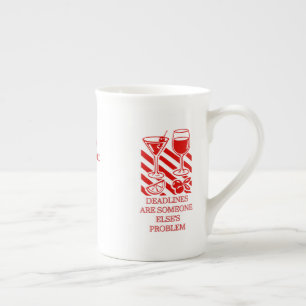 En Porcelaine Tasse pour ancien gestionnaire de bureau – Cadeau