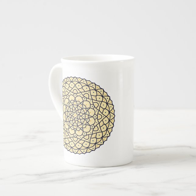 En Porcelaine Tasse spéciale journée céleste (Devant gauche)