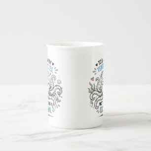 En Porcelaine Tasse spéciale pour amoureux de l'océan aux trop d