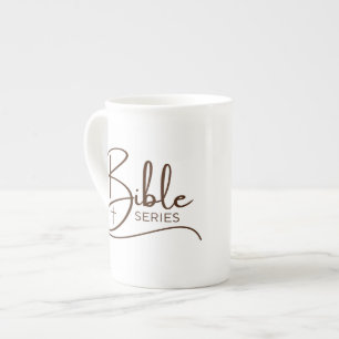 En Porcelaine Tasse spéciale Série de Bible de Communauté Blanch