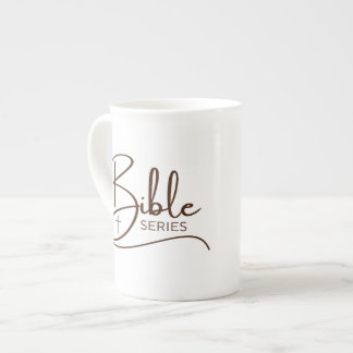 En Porcelaine Tasse spéciale Série de Bible de Communauté Blanch
