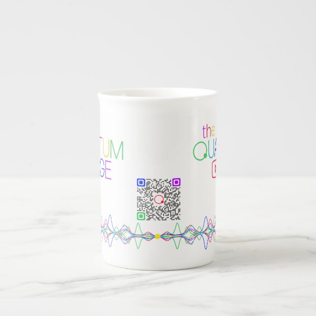 En Porcelaine @TheQuantumAge Tasse à espresso (Devant)