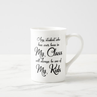En Porcelaine Tout étudiant qui a jamais été dans ma tasse de