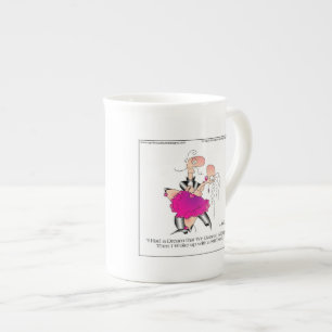 En Porcelaine TOUTE LA NUIT DANSÉE tasse avant avril McCallum d