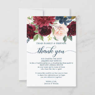 En remplacement de Favors Merci Carte Place