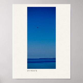 EN ROUTE — Impression d'art photographique d'avion