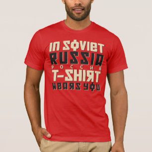 En Russie soviétique, un T-shirt vous porte