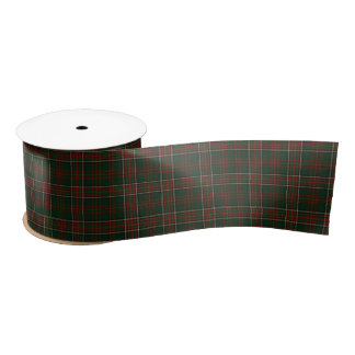 En Satin Anderson Chasse Clan Tartan Ruban