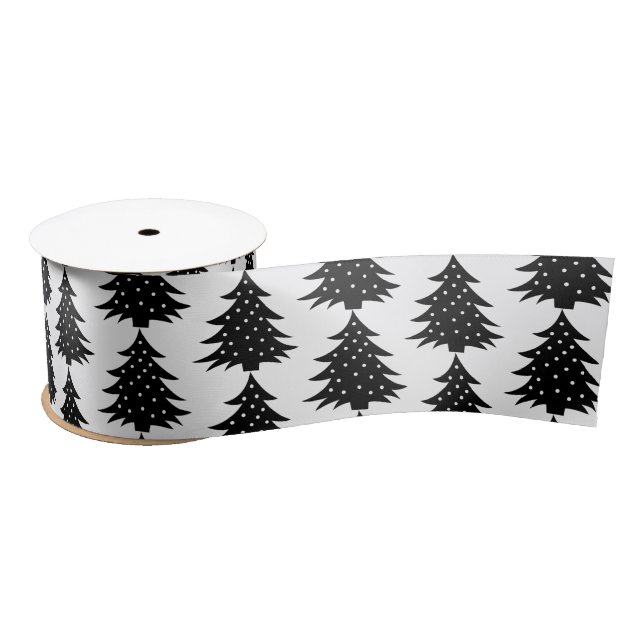 En Satin Arbre de Noël vert ruban satiné classique (Bobine)