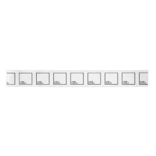 En Satin Coutume 3" ruban promotionnel de gros-grain avec