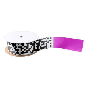 En Satin Créez votre propre ruban de code QR