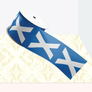 En Satin Drapeau écossais Ruban patriotique, Écosse