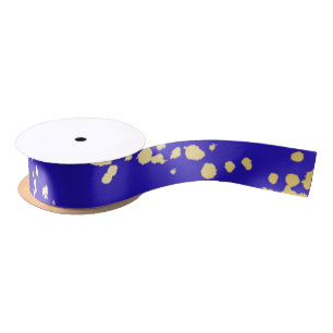 En Satin Élégant ruban de Parties scintillant Royal Blue Go