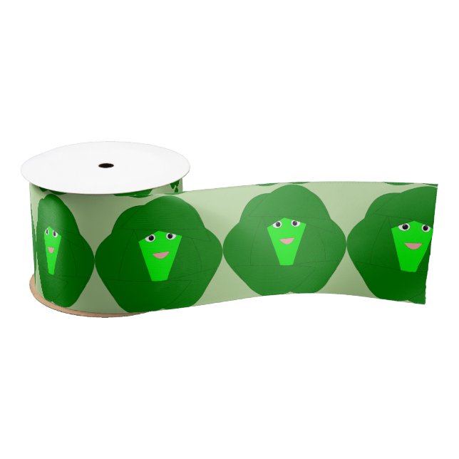 En Satin Époux Noël Bruxelles Sprout Ruban (Bobine)