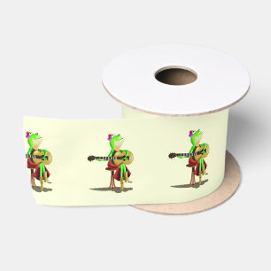 En Satin Grenouille Jouant du Ruban Cadeau - Vos Couleurs