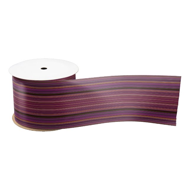 En Satin HAMbyWG - Ruban cadeau - Boho magenta (Bobine)
