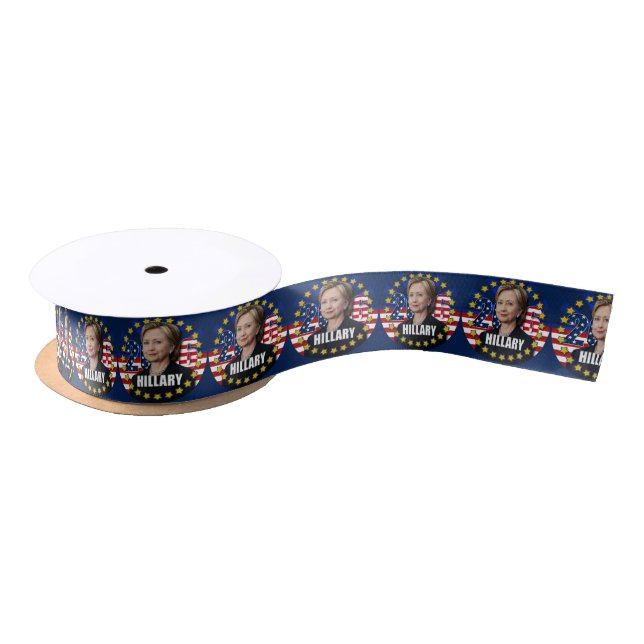 En Satin Hillary Clinton pour le président ruban 2016 (Bobine)